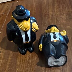 Vintage Camel Joe Cool Blues Brothers Salt & Pepper Shakers 1993